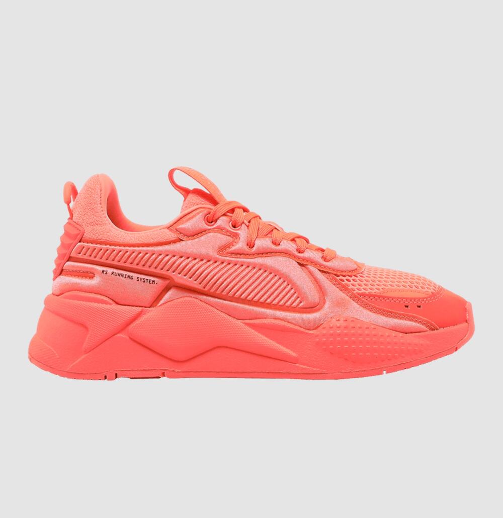 Puma Womens RS-X Softcase Fluo Peach 6.5 37 Neon Athletic Running Shoe 371983-05